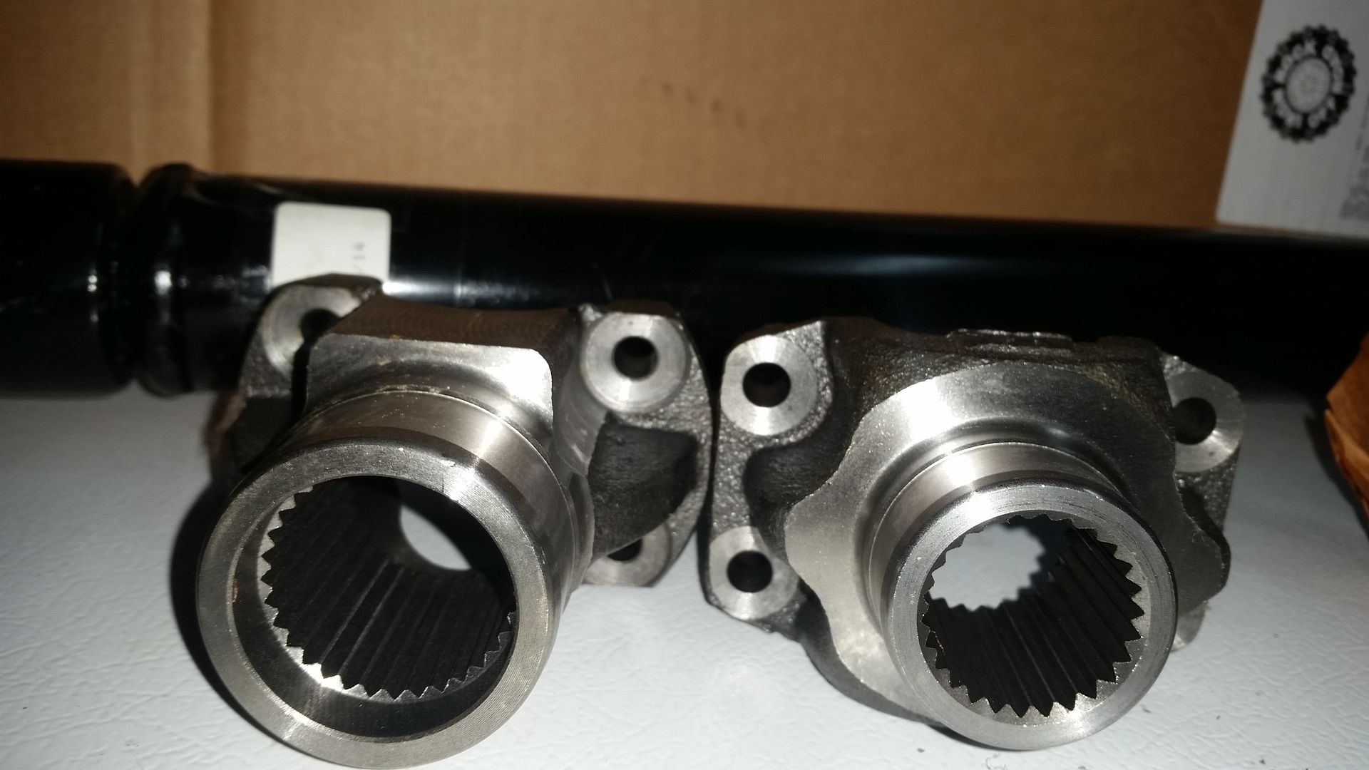 Rezeppa to Double Cardan IRO Drive Shaft Conversion